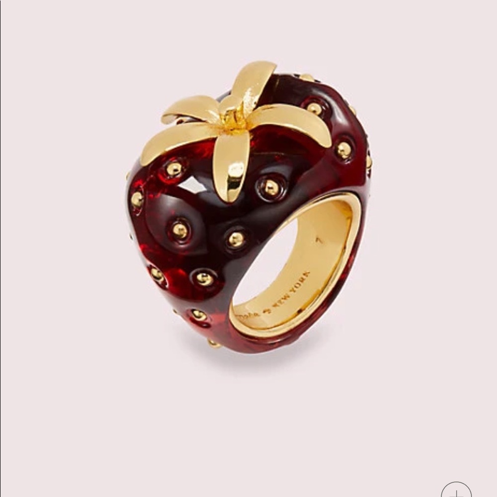 🦄Tutti Fruity Strawberry Kate Spade Ring